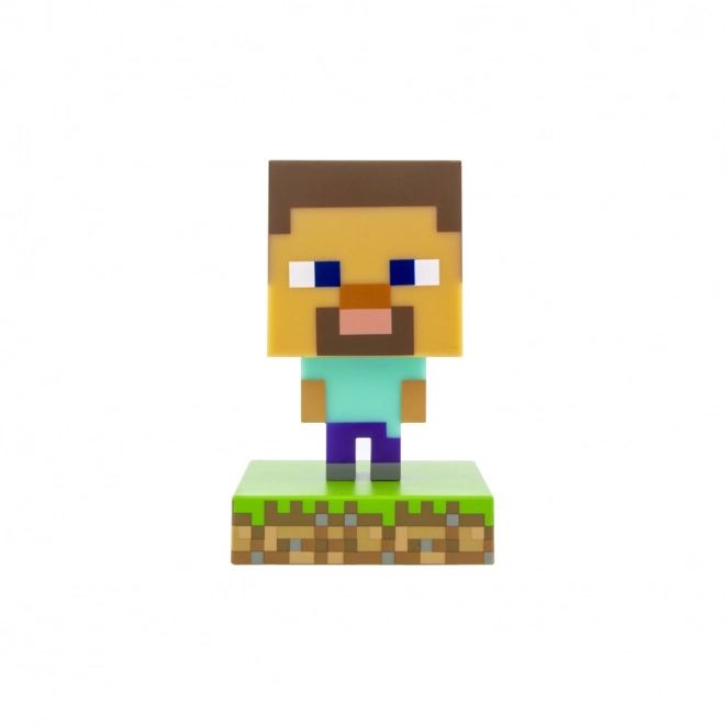 Iconická lampa Minecraft - Steve