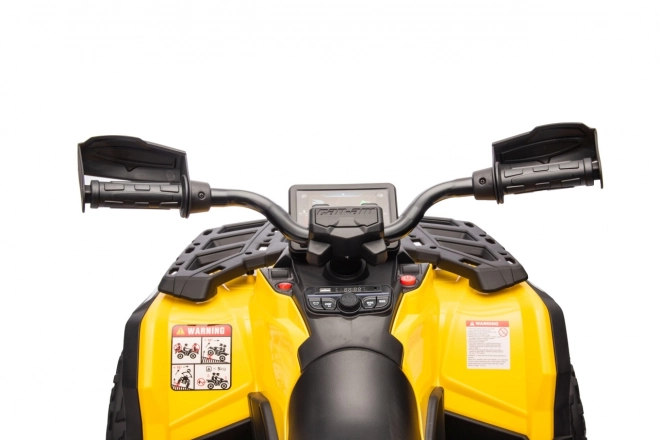Detská štvorkolka Can Am Outlander ATV žltá