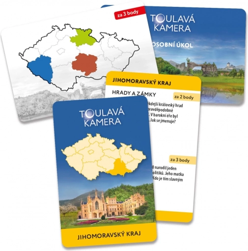 Toulavá Kamera - Rodinná Spoločenská Hra