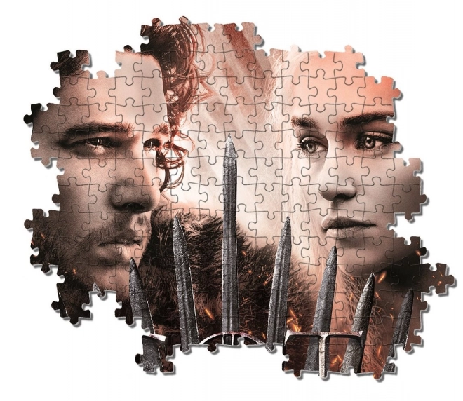 Clementoni puzzle Hra o tróny: Jon a Daenerys 1000 dielikov