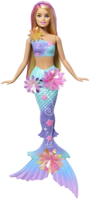 barbie kúzelná kvetinová morská víla blondínka