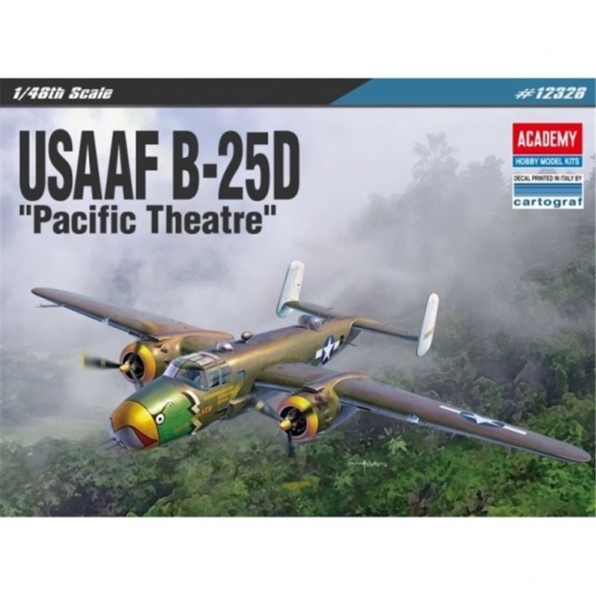 Model lietadla USAAF B-25D Pacific Theatre