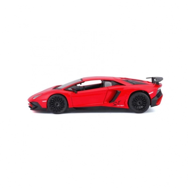 Bburago Lamborghini Aventador červené 1:24