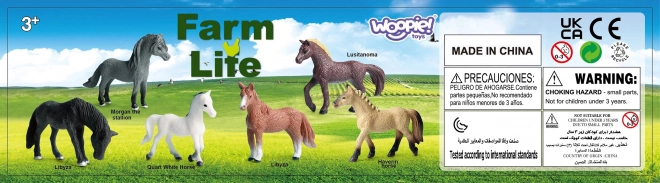 Sada figúrok kone WOOPIE