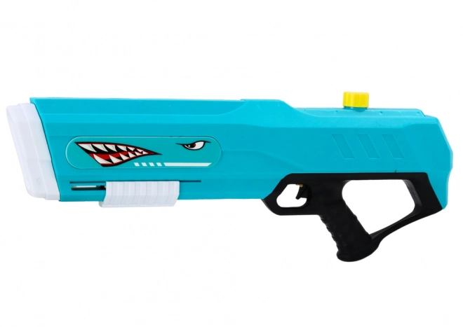 Veľká vodná pištoľ Shark Pump zelená 57 cm