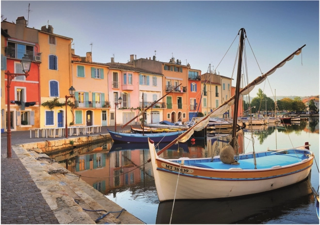 Educa puzzle, prístav v Martigues, Francúzsko – 1000 dielikov