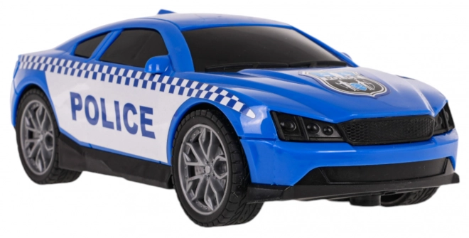 Zábavný policajný set - helikoptéra a auto