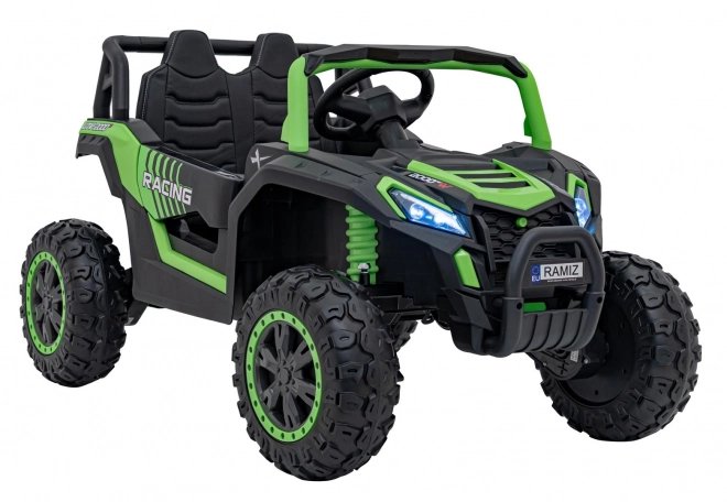 Detské elektrické auto Buggy UTV 2000M Racing Zelené