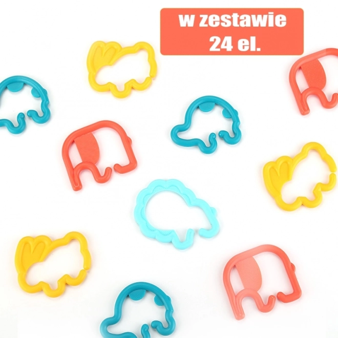 Detské senzorické hryzátka Woopie