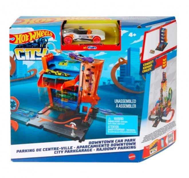 Hot Wheels City - Malý parkovací set