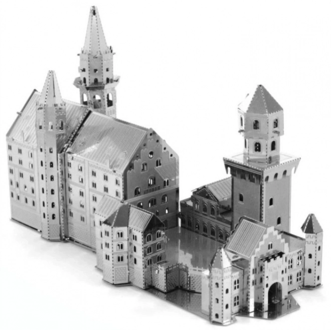 3D puzzle zámok Neuschwanstein od Metal Earth