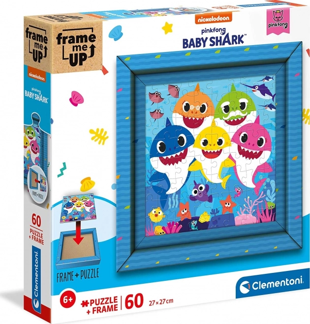 Clementoni Puzzle 60 dielikov - Baby Shark