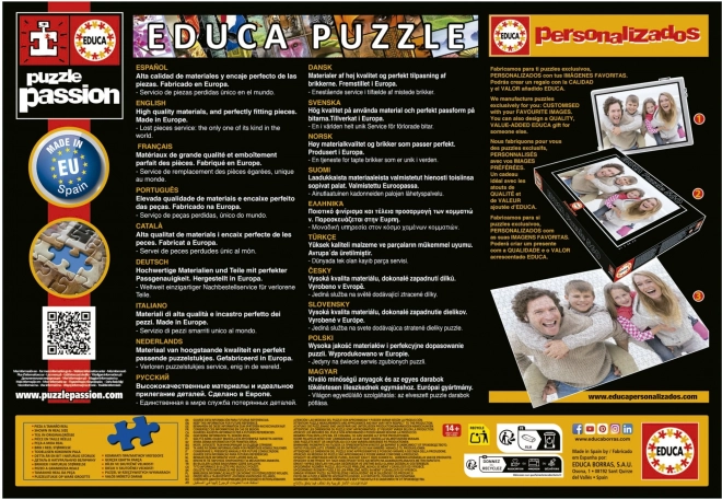 Educa puzzle Údolie teplovzdušných balónov 3000 dielikov