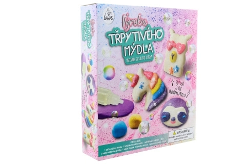 Výroba farebných mydiel pre deti
