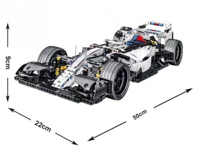 Technické stavebnice športové auto F1 Bolid