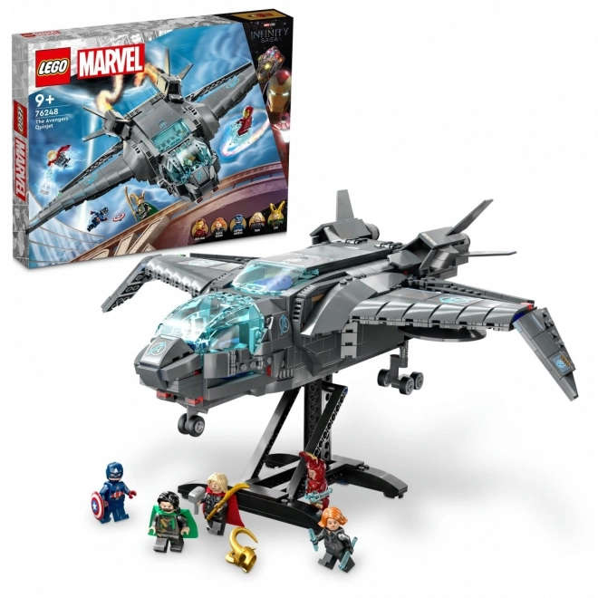 LEGO Marvel Stíhačka Avengers Quinjet