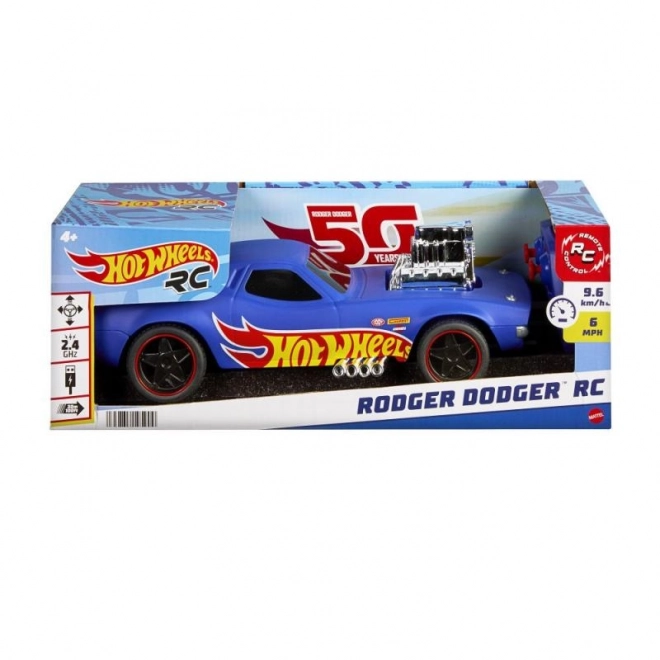 Diaľkovo ovládané auto Hot Wheels Rodger Dodger 1:16