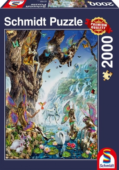 Puzzle V údolí vodných víl 2000 dielikov