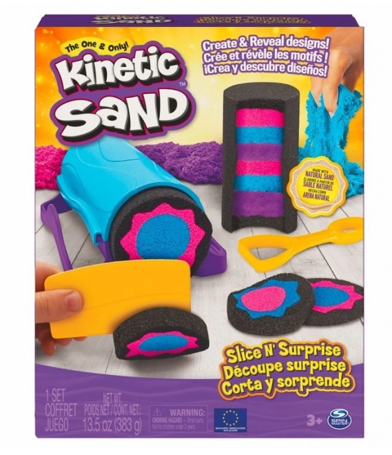 Sada Kinetický piesok Krájená prekvapenia