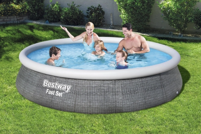 Kruhový bazén Fast Set s kartušovou filtráciou