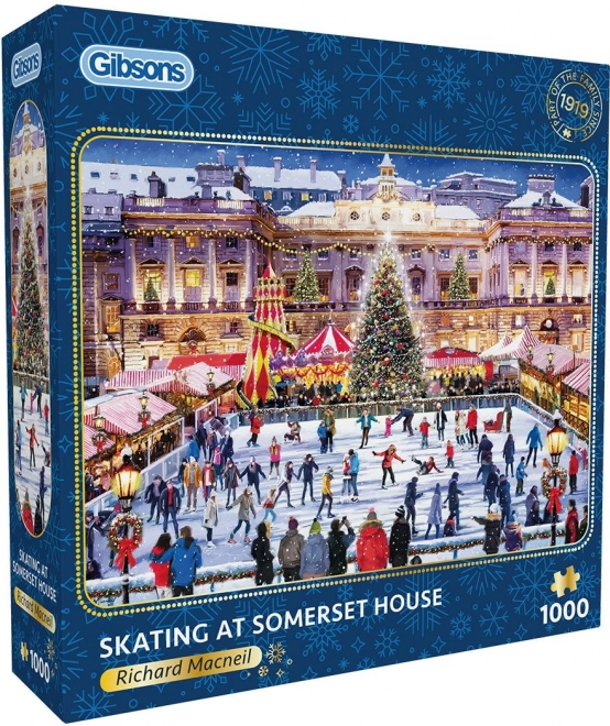 Puzzle Korčuľovanie pri Somerset House