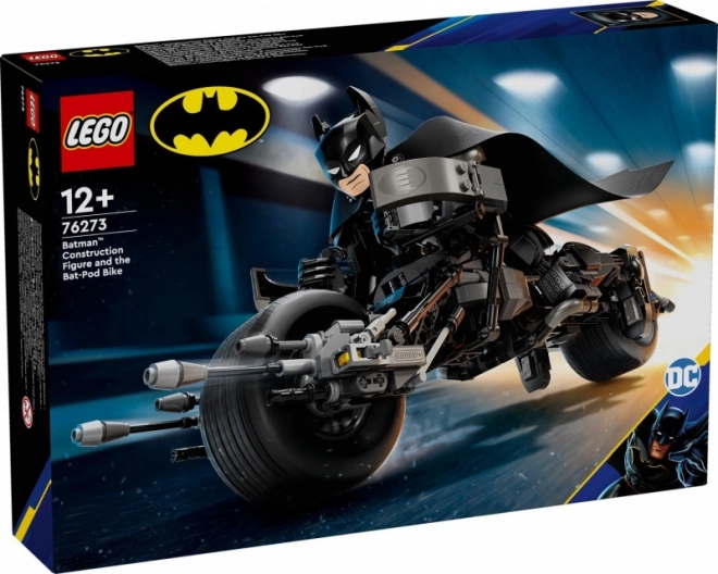 Skladaná figúrka: Batman a motorka Bat-Pod