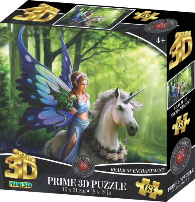 3D Puzzle - Ríša kouzel 63 dielikov