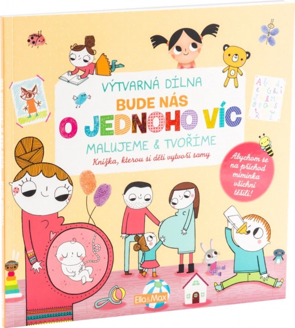 Bude nás o jednoho viac - omaľovánky