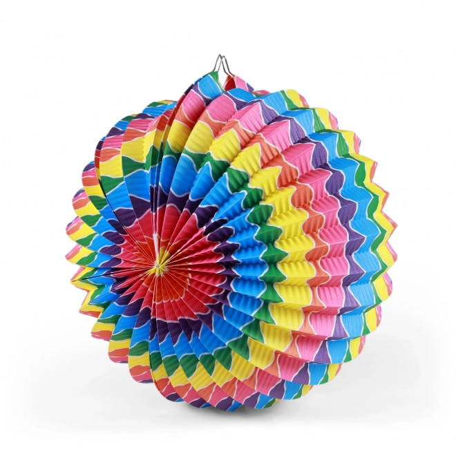 Dúhový lampión 25 cm