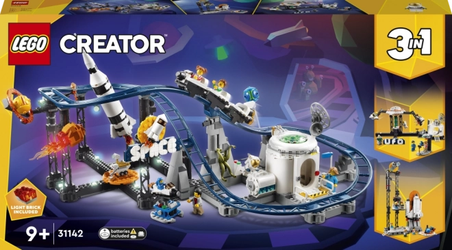 LEGO Creator 3 v 1 Vesmírna horská dráha