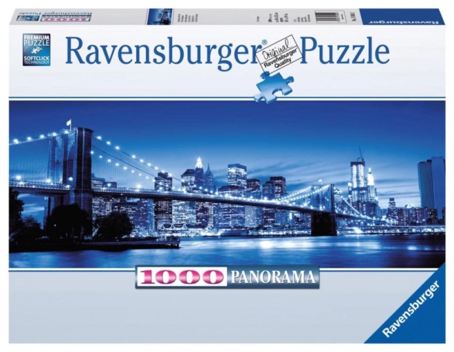 Ravensburger panoramatické puzzle Zářivý New York 1000 dielikov