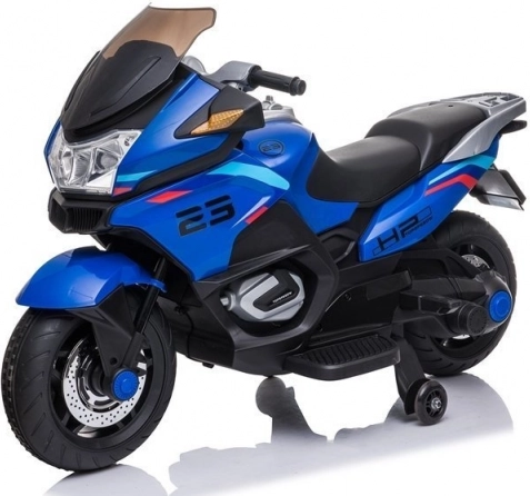 Detská akumulátorová motorka Modrá