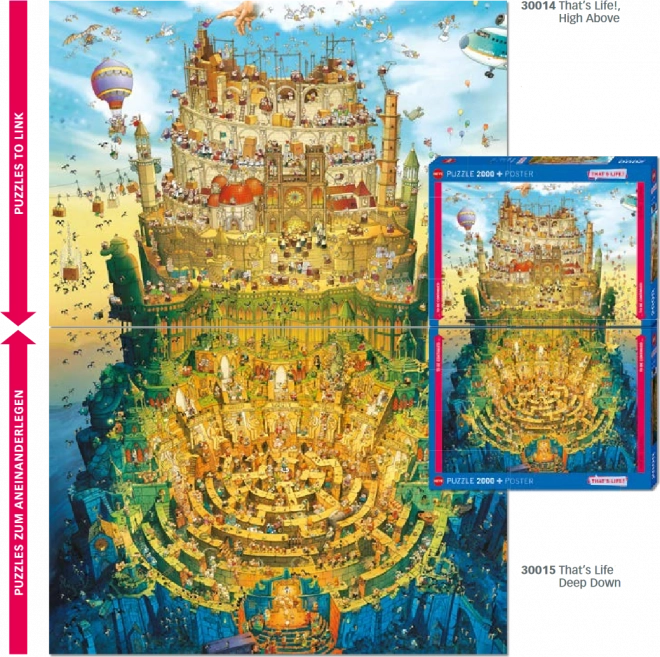 Heye Puzzle That's Life: Hluboko 2000 Dielikov