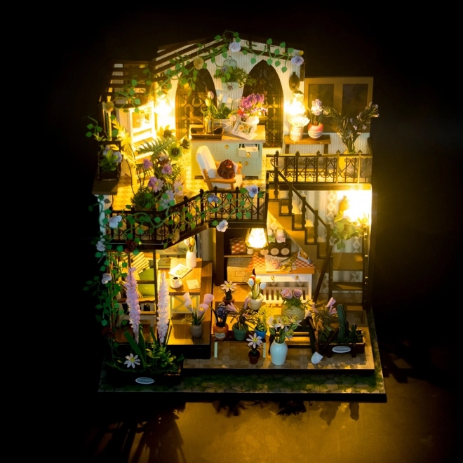 Miniatúra domu Darcyin kvetinový dom