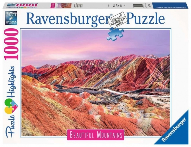 Ravensburger Puzzle Dúhové hory 1000 dielikov