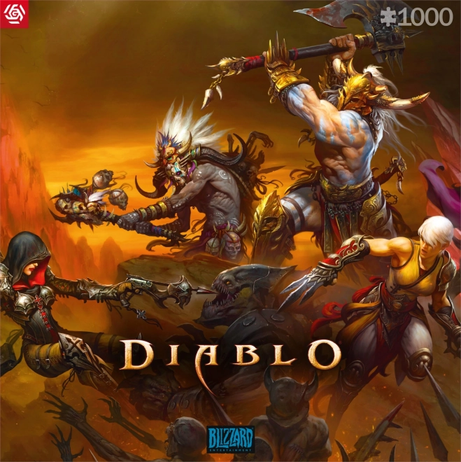 Puzzle Diablo - Súboj hrdinov 1000 dielikov