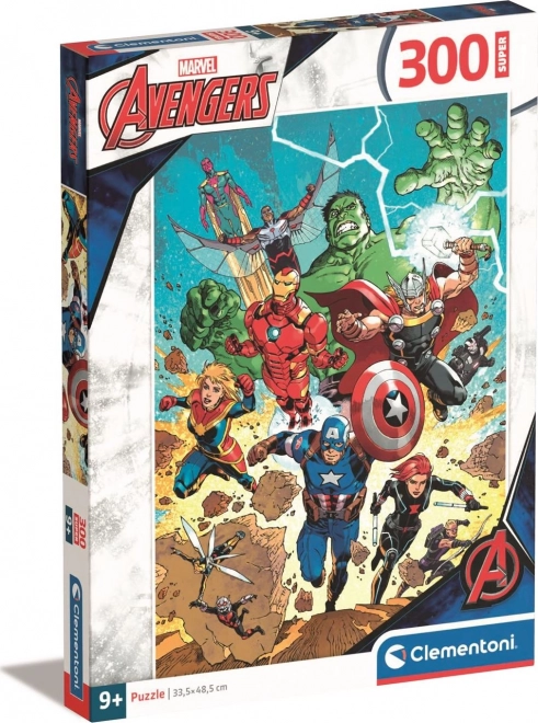 Clementoni: Puzzle Super 300 el. Avengers