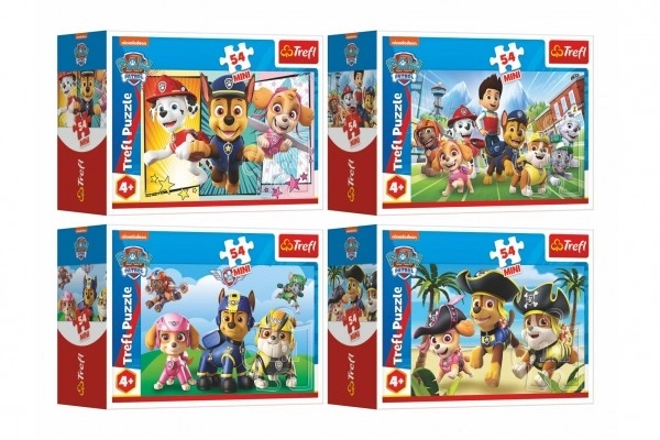 Minipuzzle Paw Patrol 54 dielikov