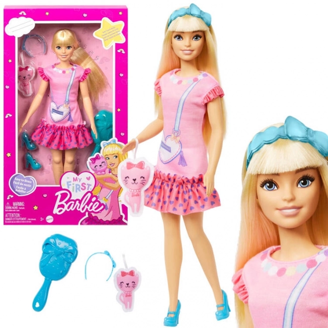 Moja Prvá Barbie s pohyblivými končatinami a mačičkou