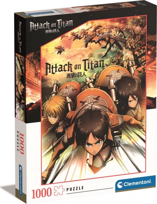 Puzzle Attack On Titan 1000 Dielikov