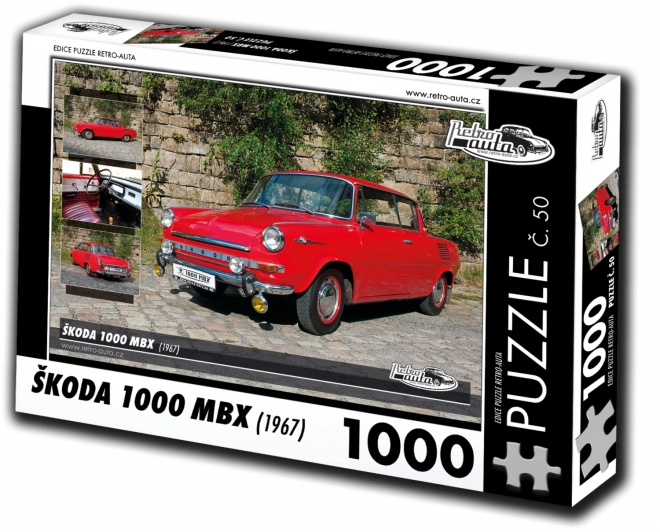 Puzzle Škoda 1000 MBX 1000 dielikov