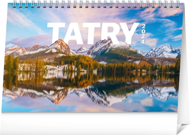 Stolový kalendár Tatry 2024