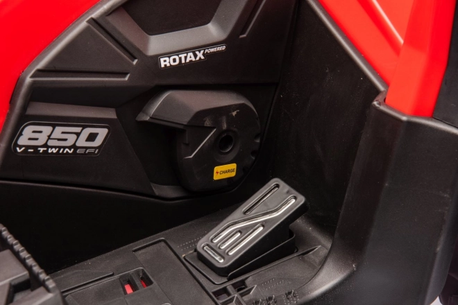 Elektrická detská štvorkolka Can-Am Outlander červená