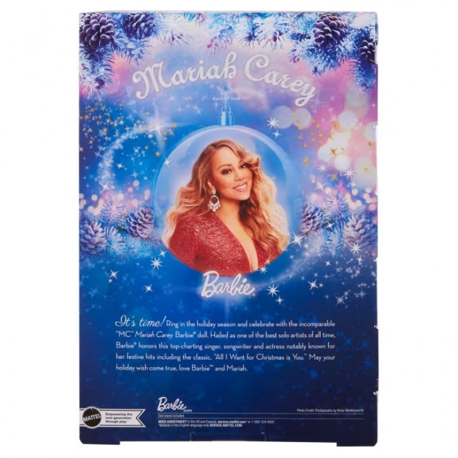 Bábika Barbie Signature Mariah Carey Vianočné Oslavy