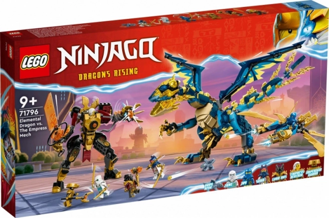 Lego Ninjago Živelný drak proti robotovi cisárovnej