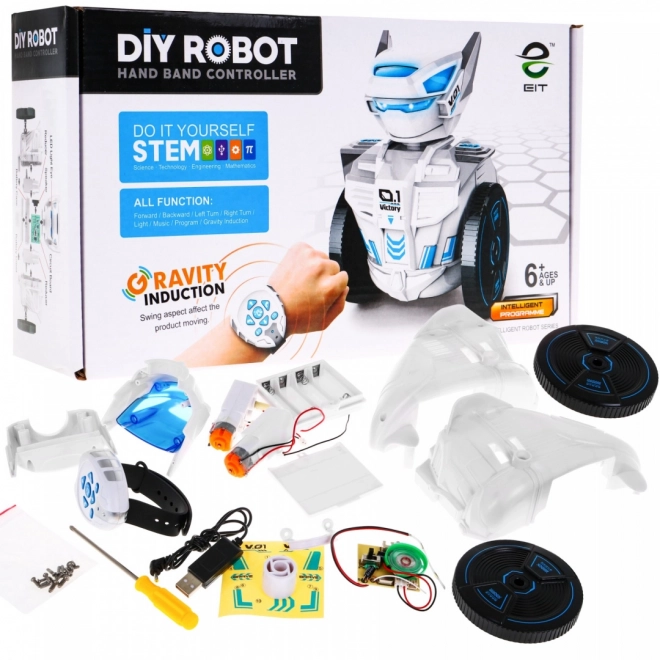 Inteligentný robot pre deti s ovládaním pomocou hodiniek