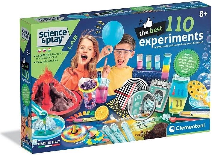 Clementoni Science & Play laboratórium – 100 vedeckých experimentov pre deti