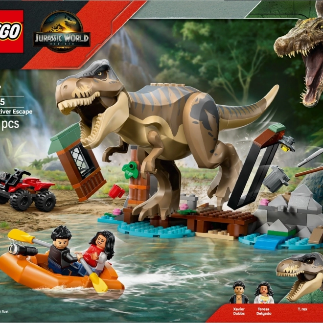 Lego Jurský svet Útek riekou pred Tyrannosaurom