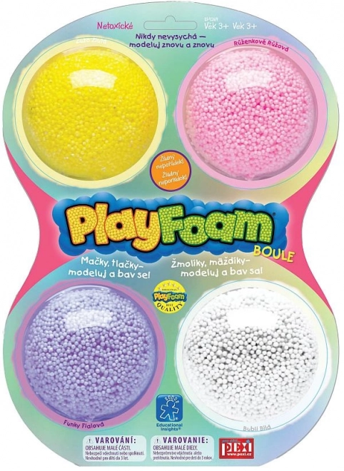 PlayFoam® Modelína/plastová lopta 4 farby