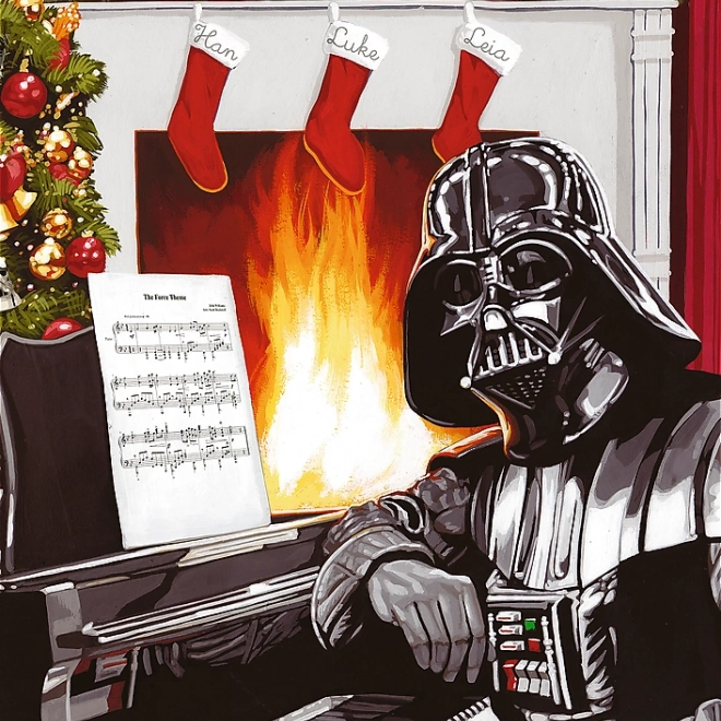 Trefl puzzle Star Wars: Vianoce s Darth Vaderom 1000 dielikov